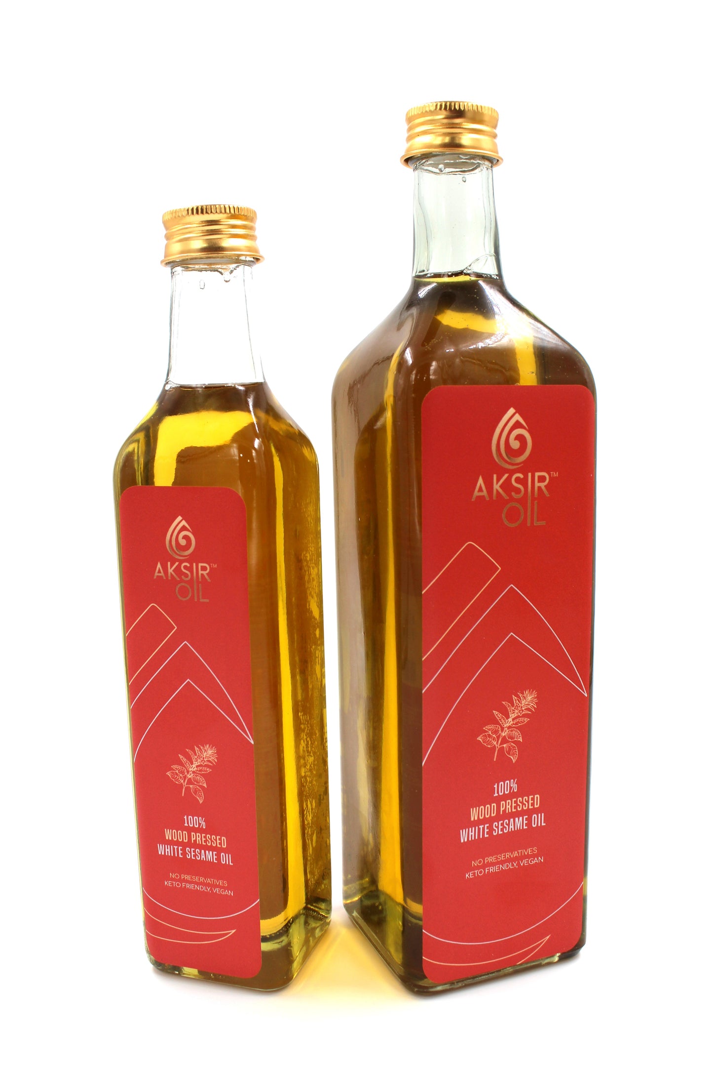 Wood-Pressed White Sesame Oil